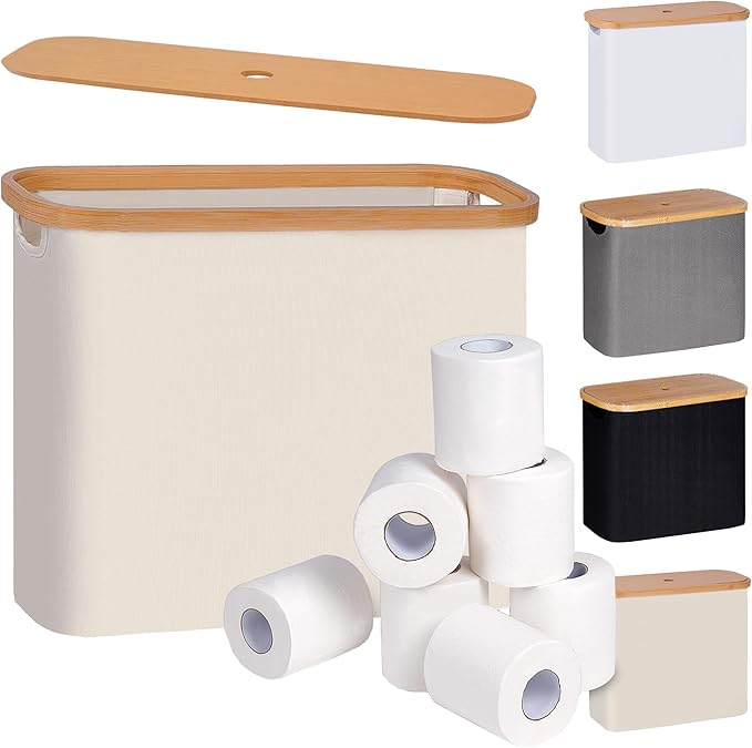 efluky Toilet Paper Basket, Toilet Paper Storage